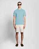 Thumbnail 3 of Lyle & Scott Men's Superfine Polo Shirt - Airy Blue