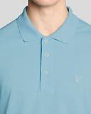 Thumbnail 4 of Lyle & Scott Men's Superfine Polo Shirt - Airy Blue