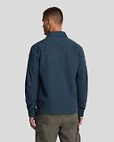 Thumbnail 2 of Lyle & Scott Men's Premium Pleated Pocket Overshirt - Midnight Blue