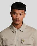Thumbnail 3 of Lyle & Scott Men's Bedford Cord Overshirt - Heritage Taupe