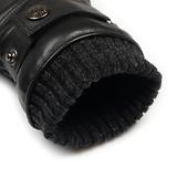 Thumbnail 9 of Dents Men's Skipton Water-Resistant Faux Fur-Lined Leather Gloves - Black