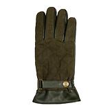 Thumbnail 5 of Dents Men's Bruton Touchscreen Water-Resistant Fleece-Lined Leather Gloves - Olive