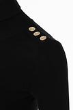 Thumbnail 8 of Holland Cooper Women's Buttoned Knit Roll Neck - Black