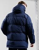 Thumbnail 3 of Parajumpers Men's Harraseeket Hooded Down Parka Jacket - Blue Navy