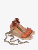 Thumbnail 3 of Penelope Chilvers Women's Brook Leather Espadrilles - Tan