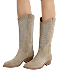 Thumbnail 4 of Penelope Chilvers Women's Goldie Embroidered Cowboy Boots - Sand