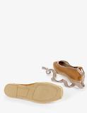 Thumbnail 4 of Penelope Chilvers Women's Allegra Butterfly Embroidered Satin Espadrilles - Honey