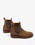 Thumbnail 3 of Penelope Chilvers Women's Oscar Suede Chelsea Boots - Sesame/Bronze