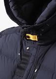 Thumbnail 12 of Parajumpers Men's Harraseeket Hooded Down Parka Jacket - Blue Navy