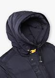 Thumbnail 6 of Parajumpers Men's Harraseeket Hooded Down Parka Jacket - Blue Navy