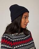 Thumbnail 3 of Peregrine Porter Ribbed Beanie - Navy