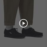 Thumbnail 7 of Clarks Originals Men's Wallabee Shoes - Black Suede