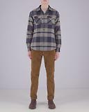 Thumbnail 8 of Barbour Men's Rhobell Rugged Tailored Shirt - Grey Marl