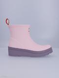 Thumbnail 1 of Hunter Women's Play Short Wellington Boots - Parfait Pink/Purple Top