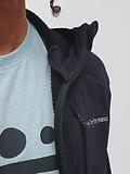 Thumbnail 2 of Peak Performance Men's Trail Polartec Power Grid Zip Hood Fleece - Black