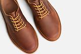 Thumbnail 3 of Red Wing Men's Weekender Oxford Shoes - Copper Rough & Tough - Style 3604