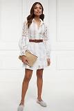 Thumbnail 5 of Holland Cooper Women's Broderie Lace Dress - White