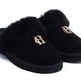 Thumbnail 4 of Holland Cooper Women's HC Shearling Slippers - Black