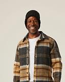 Thumbnail 4 of Peregrine Milliner Ribbed Beanie - Black