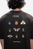 Thumbnail 2 of Elliker Unisex Rill Bug Print Short Sleeve T-Shirt - Black
