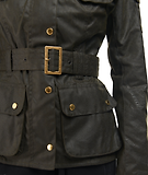 Thumbnail 10 of Barbour International Women's International Wax Jacket - Olive