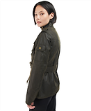 Thumbnail 5 of Barbour International Women's International Wax Jacket - Olive