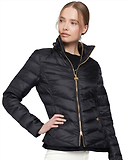 Thumbnail 2 of Barbour International Women's Aubern Quilted Jacket - Black