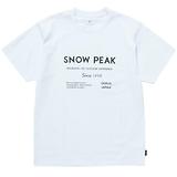 Thumbnail 1 of Snow Peak Typography T-Shirt - White