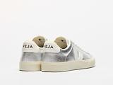 Thumbnail 4 of VEJA Women's Campo Leather Sneaker - Silver White