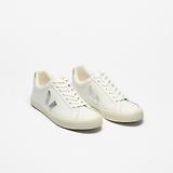 Thumbnail 3 of VEJA Women's Esplar Leather Sneaker - White Silver
