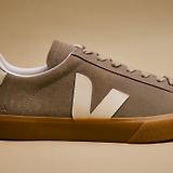Thumbnail 4 of Veja Men's Campo Suede Sneakers - Taupe Pierre Natural