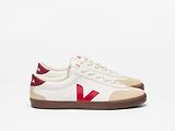 Thumbnail 2 of VEJA Women's Volley Leather Sneaker - White Pekin Bark