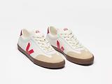 Thumbnail 3 of VEJA Women's Volley Leather Sneaker - White Pekin Bark