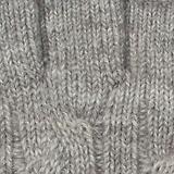Thumbnail 4 of Dents Women's Fingerless Cable Knit Gloves - Dove Grey