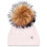 Thumbnail 1 of Holland Cooper Cortina Beanie Bobble Hat - Soft Pink