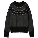 Thumbnail 1 of Joules Women's Victoria Fair Isle Jumper - Charcoal Grey