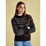 Thumbnail 7 of Joules Women's Victoria Fair Isle Jumper - Charcoal Grey