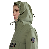 Thumbnail 6 of Napapijri Women's Rainforest Open Summer Jacket - Green Lichen