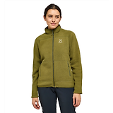 Thumbnail 3 of Haglöfs Women's Mossa Pile Jacket - Olive Green