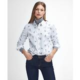 Thumbnail 2 of Barbour Women's Brambles Tailored Shirt - Dog Print