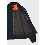 Thumbnail 5 of Paul Smith Men's Zip Bomber Jacket - Navy
