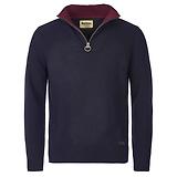 Thumbnail 1 of Barbour Men's Nelson Half Zip Sweater - Navy