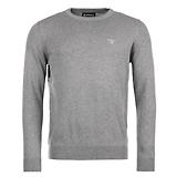 Thumbnail 1 of Barbour Men's Pima Crew Neck Jumper - Grey