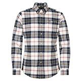 Thumbnail 1 of Barbour Men's Ronan Tailored Fit Check Shirt - Ecru