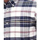 Thumbnail 6 of Barbour Men's Ronan Tailored Fit Check Shirt - Ecru