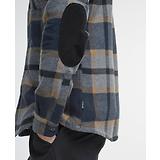 Thumbnail 5 of Barbour Men's Rhobell Rugged Tailored Shirt - Grey Marl