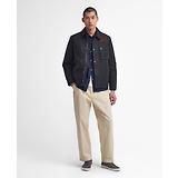 Thumbnail 2 of Barbour International Men's Steve McQueen Workers Wax Jacket - Charcoal