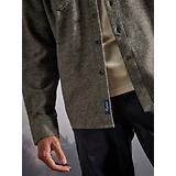 Thumbnail 5 of Penfield Men's Brushed Textured Overshirt - Mid Grey Heather