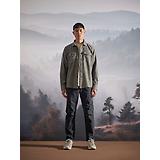Thumbnail 3 of Penfield Men's Brushed Textured Overshirt - Mid Grey Heather