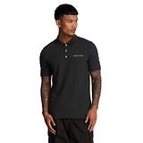 Thumbnail 1 of Lyle & Scott Men's Embroidered Polo Shirt - Jet Black/ White